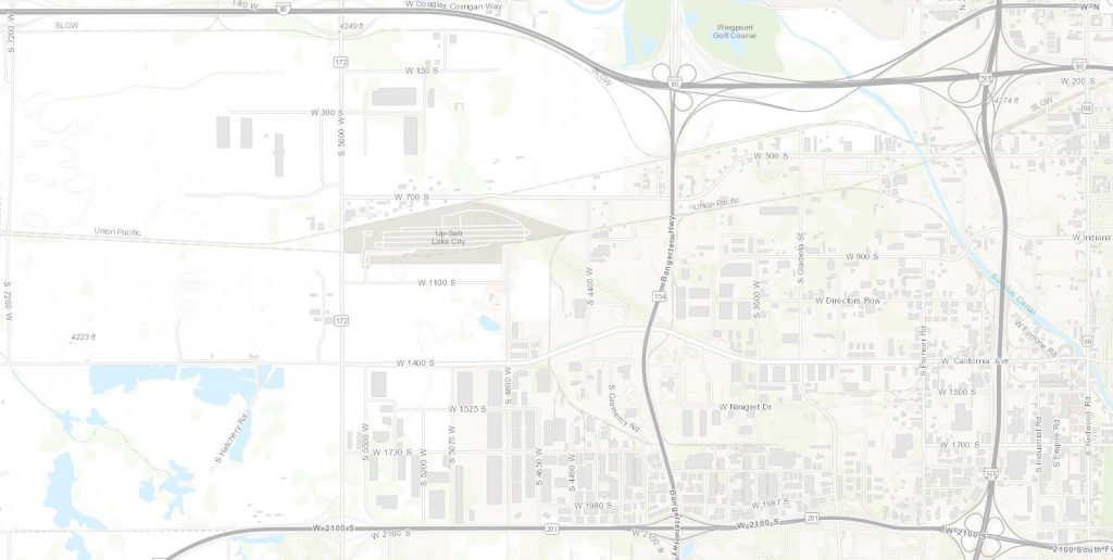 Aerial Map of District Two Industrial area