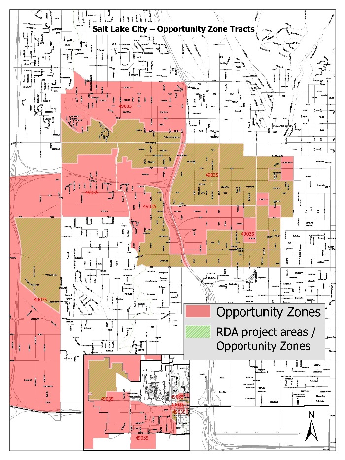 Salt Lake City S Opportunity Zone Incentives Economic Development