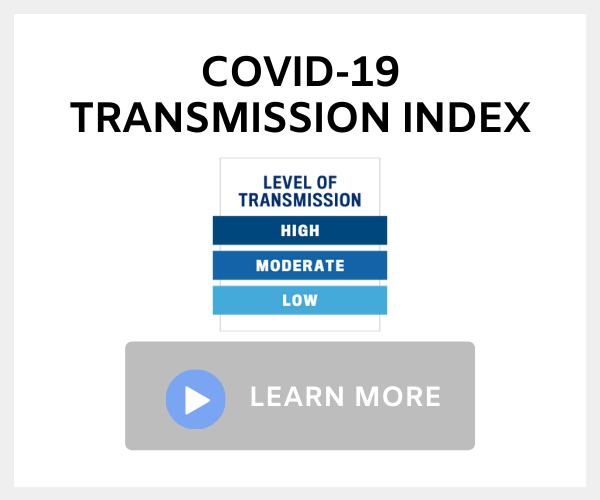 Utah Covid-19 Transmission Index