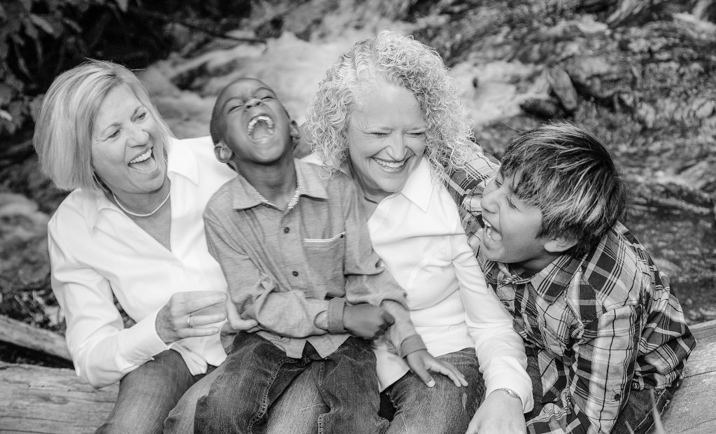 Mayor Biskupski with family