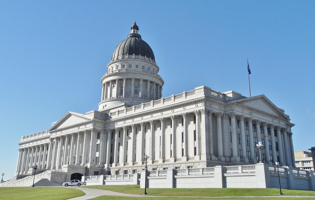 Image is for decorative purposes. Image of the Utah State Capitol building