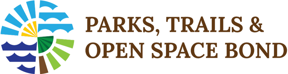 Salt Lake City Parks, Trails & Open Space bond logo. 