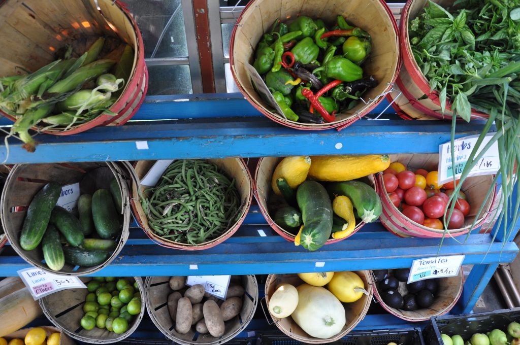 Local Farmers market produce