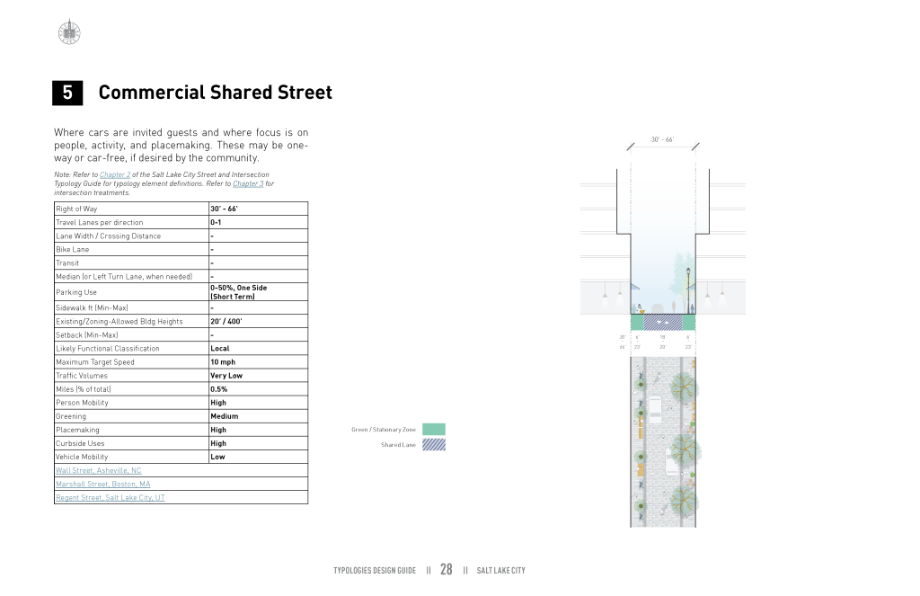 Commercial Shared Street