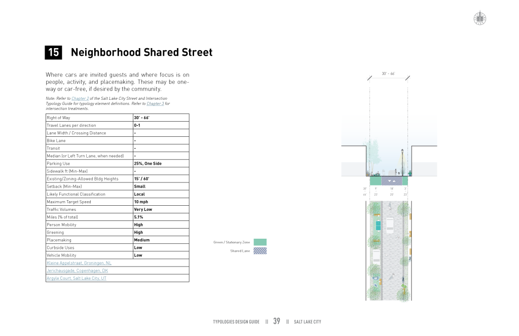 Neighborhood Shared Street