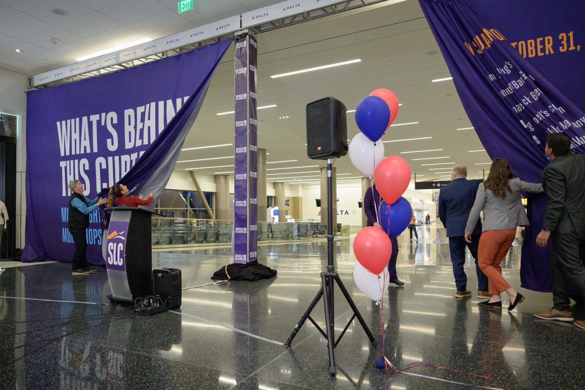 SLC International Airport East Wing Unveiling Council District 2