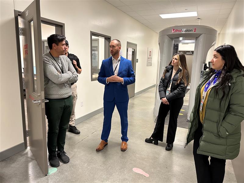 Council Member Puy met with Glen Mills, Director of Communications and Government Relations at the Utah Department of Corrections (DOC). Council Member Puy toured the Utah State Correctional Facility and discussed what the DOC is working on.