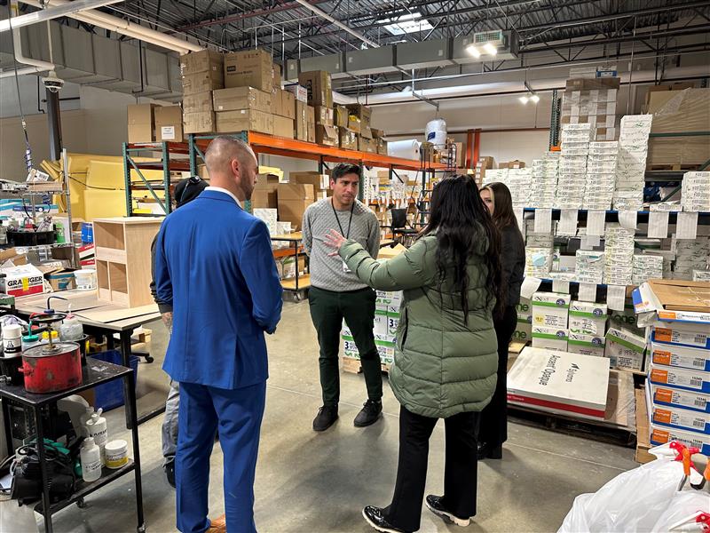 Council Member Puy met with Glen Mills, Director of Communications and Government Relations at the Utah Department of Corrections (DOC). Council Member Puy toured the Utah State Correctional Facility and discussed what the DOC is working on.