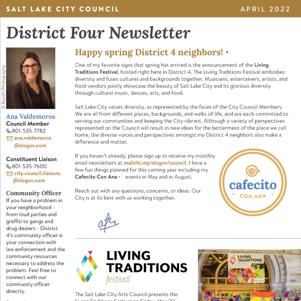 Annual 2022 District 4 Newsletter