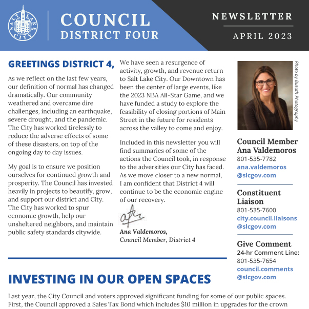 Annual 2023 District 4 Newsletter