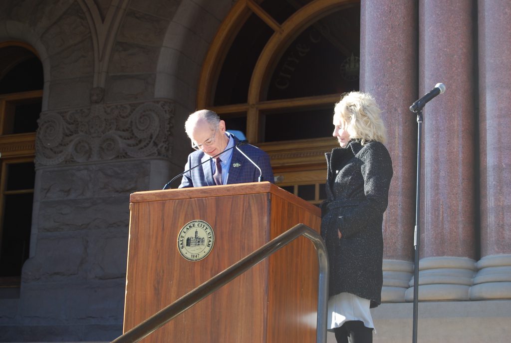 Council Member Dan Dugan takes the Oath of Office to serve District 6