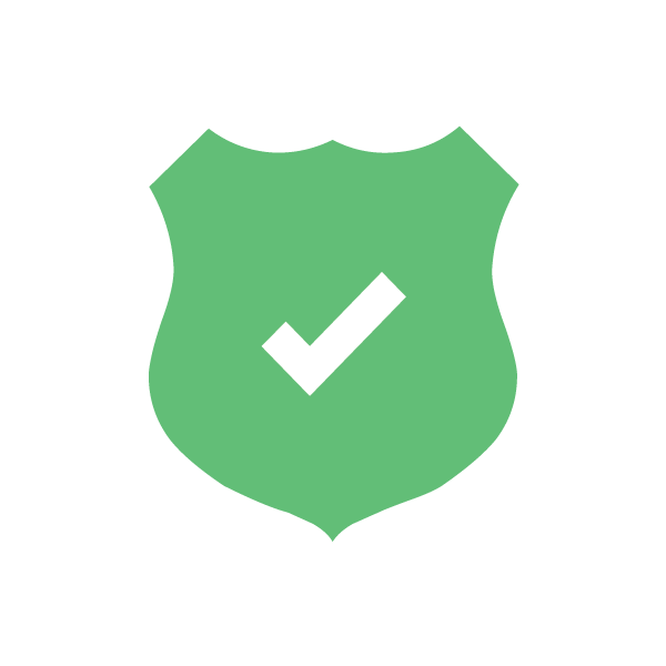 Public safety badge icon