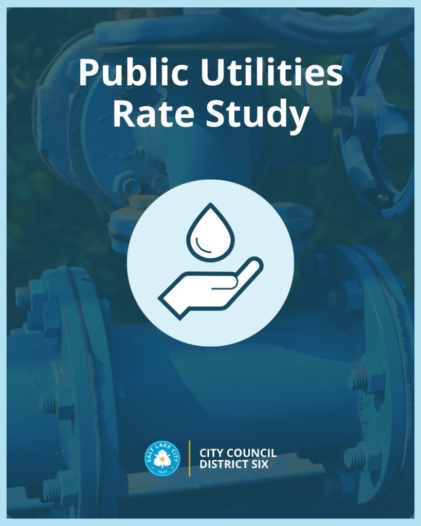 Text: Public utilities rate study