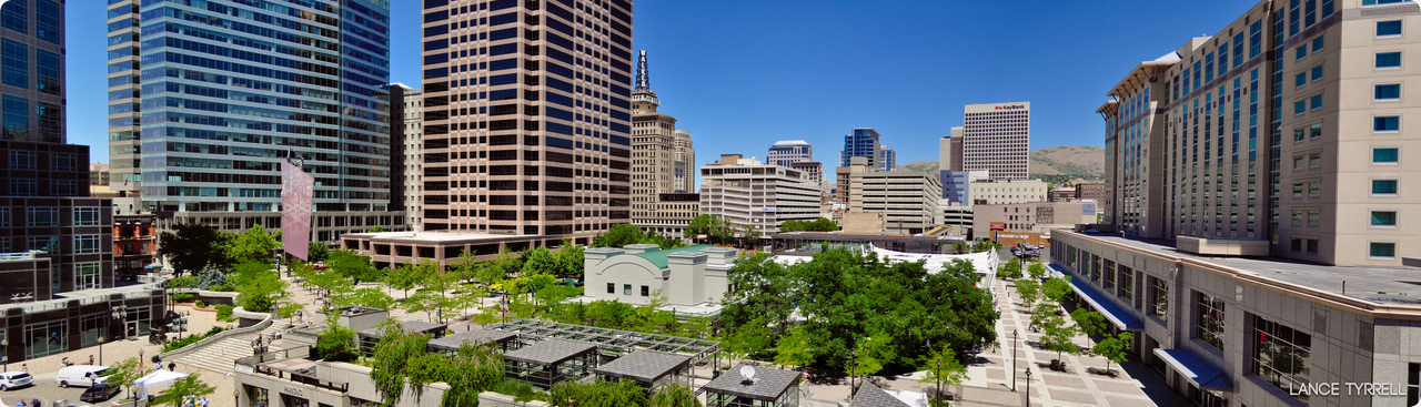 Salt Lake business district