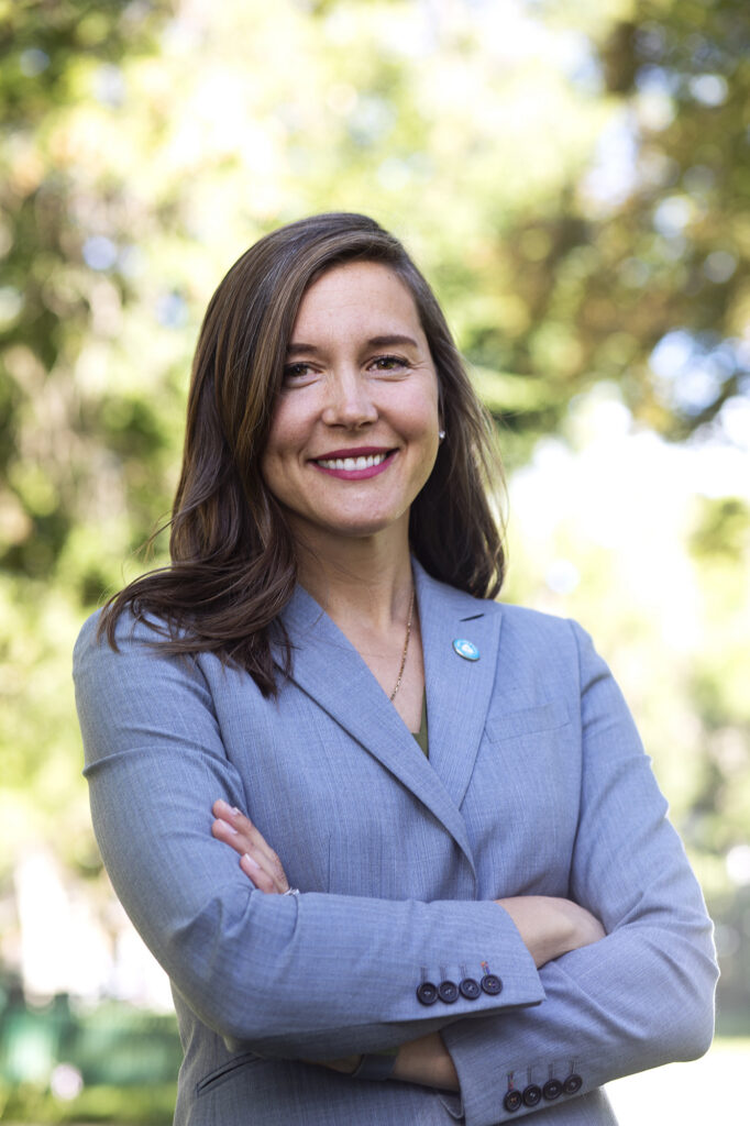 A portrait of Salt Lake City Mayor Erin Mendenhall.