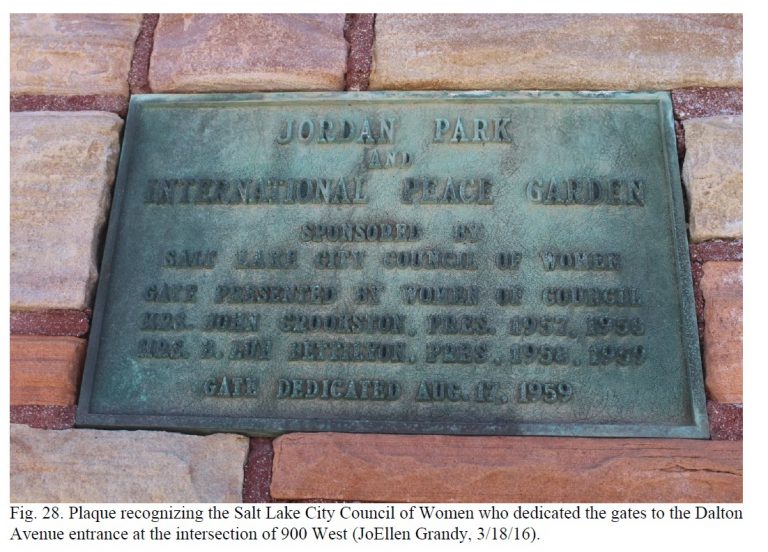 Jordan Park Public Lands Department