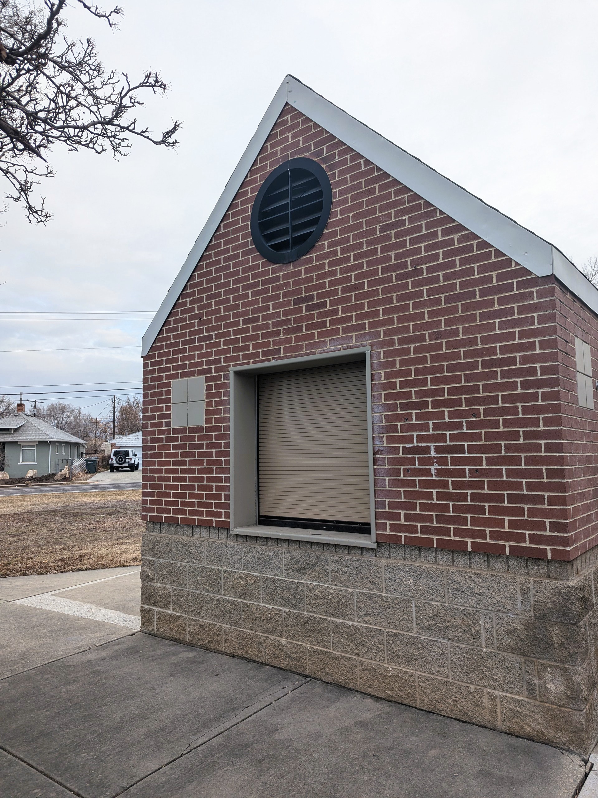 Phot of the concession stand in Herman Franks Park