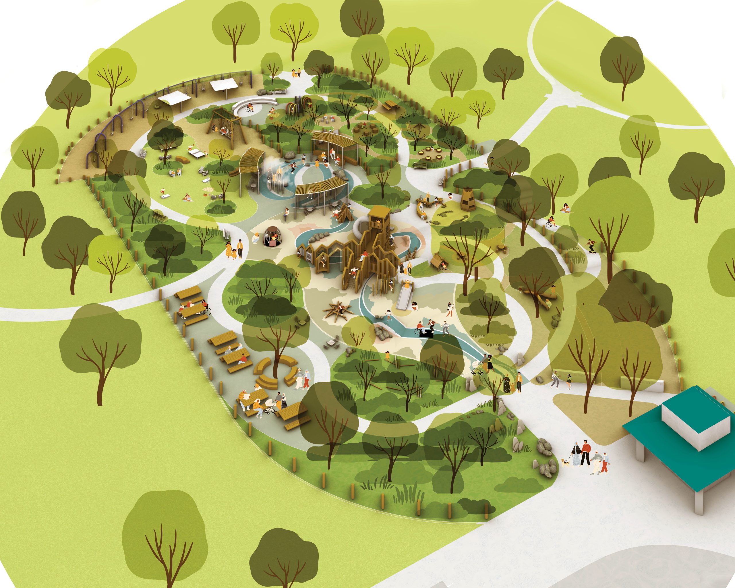 Playground Park Floor Plan