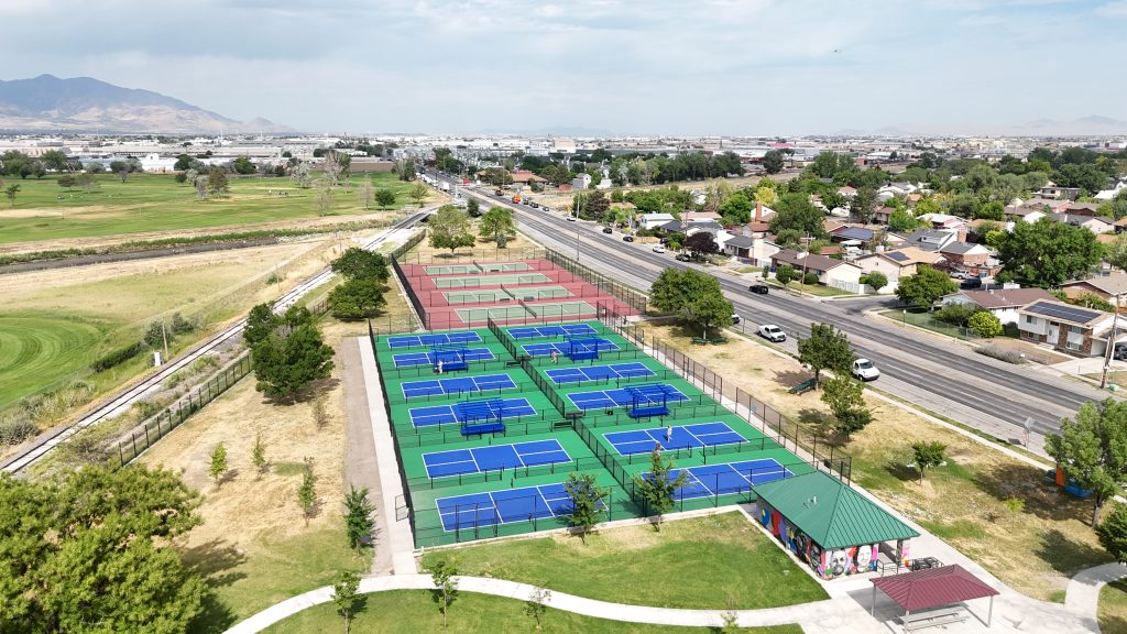 New Glendale Park pickleball courts