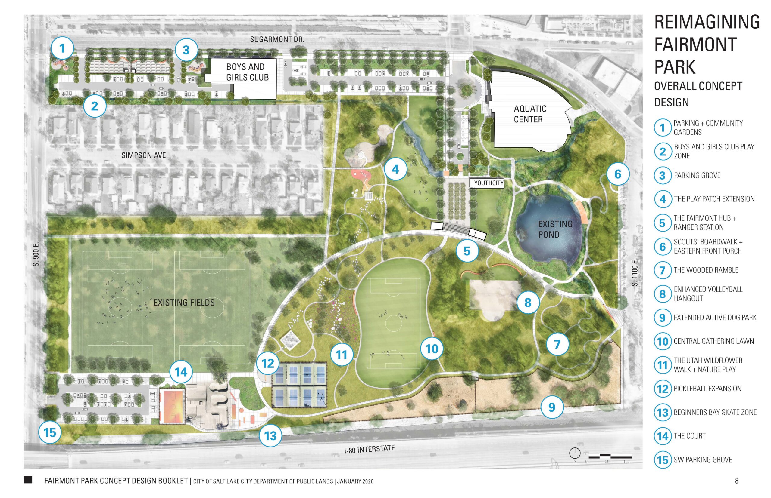 design concept of a new park