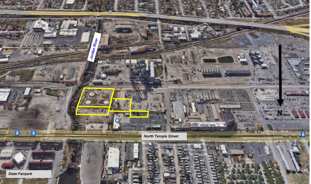 Rocky Mountain Power North Temple Headquarters Rezoning (Zoning Map
