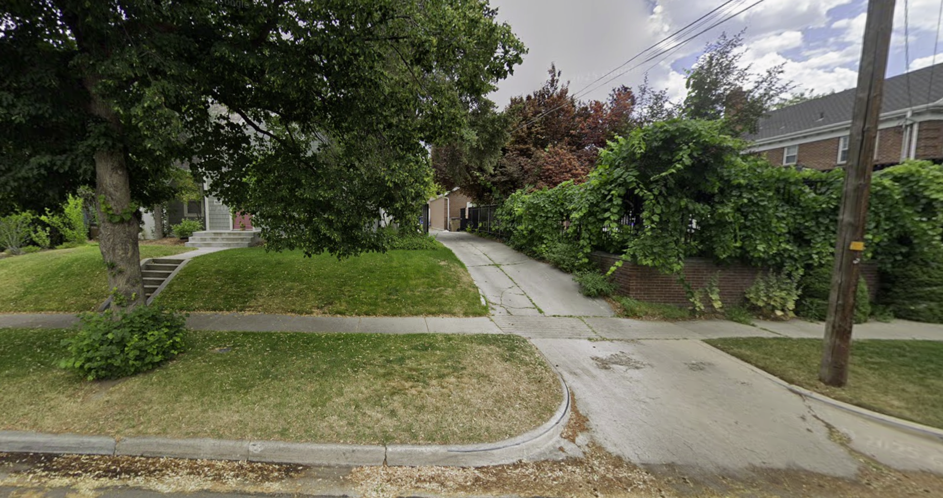 Street view of project property.