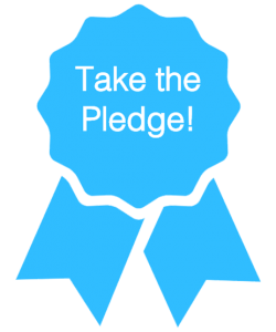 Take the Pledge link