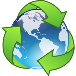 recycling planet icon