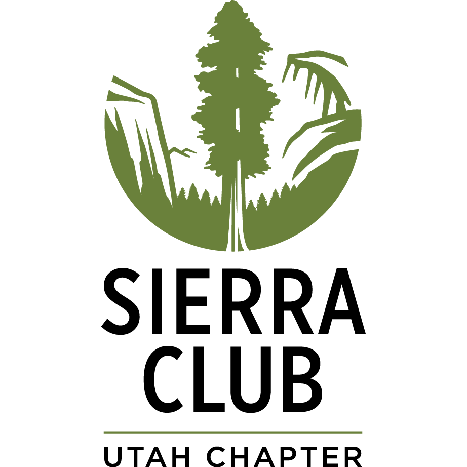 Sierra Club tree logo with Sierra Club - Utah Chapter written below.