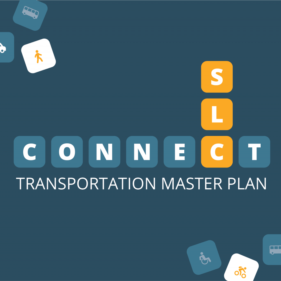 SLC Connect Transportation Master Plan logo.