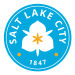 A graphic image of the Salt Lake City sego lily logo.