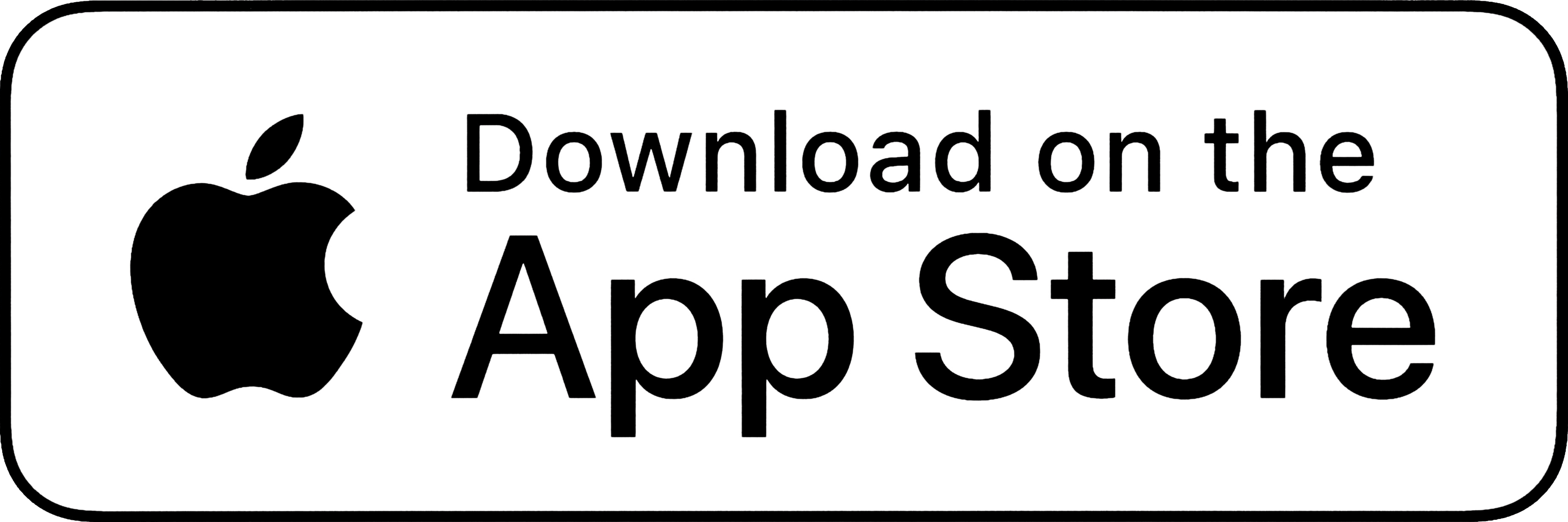 A button to download the app on the Apple app store.