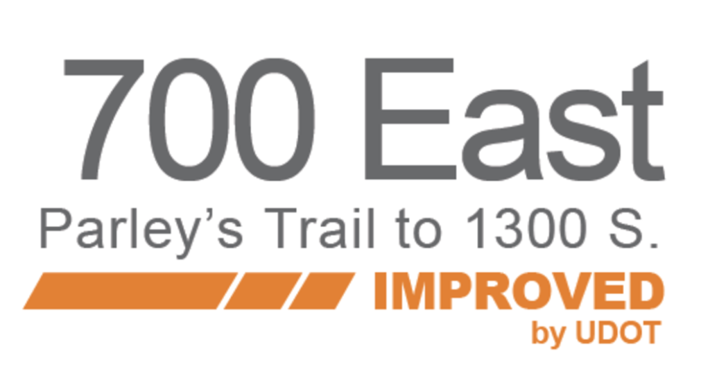 The 700 East shared use path project logo.