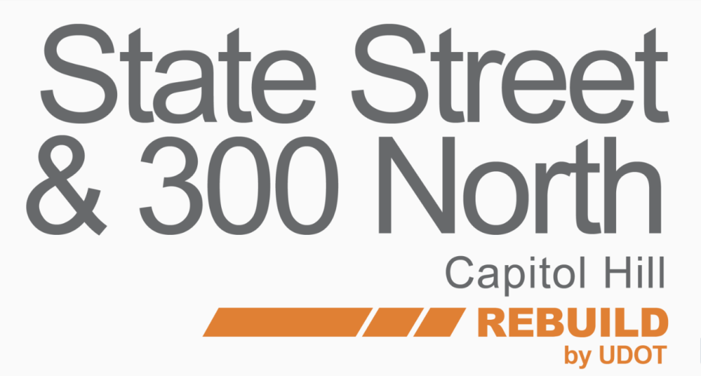 State Street and 300 North Capitol Hill project logo.