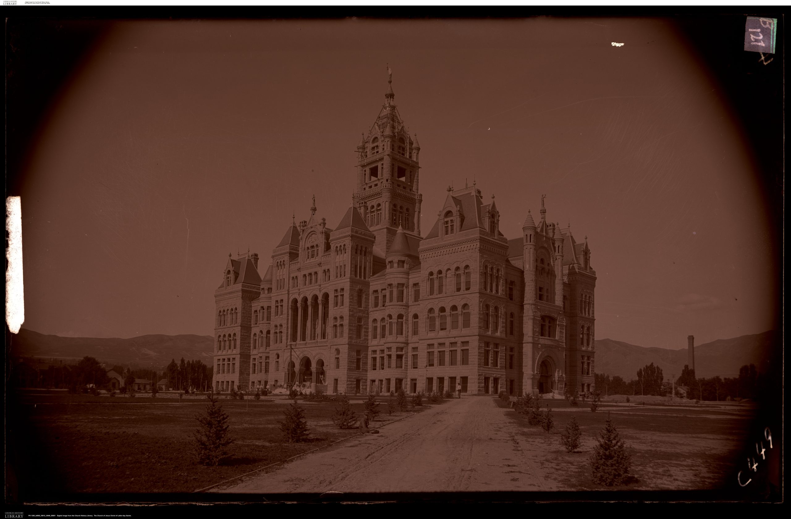historical photo of the City and County Building