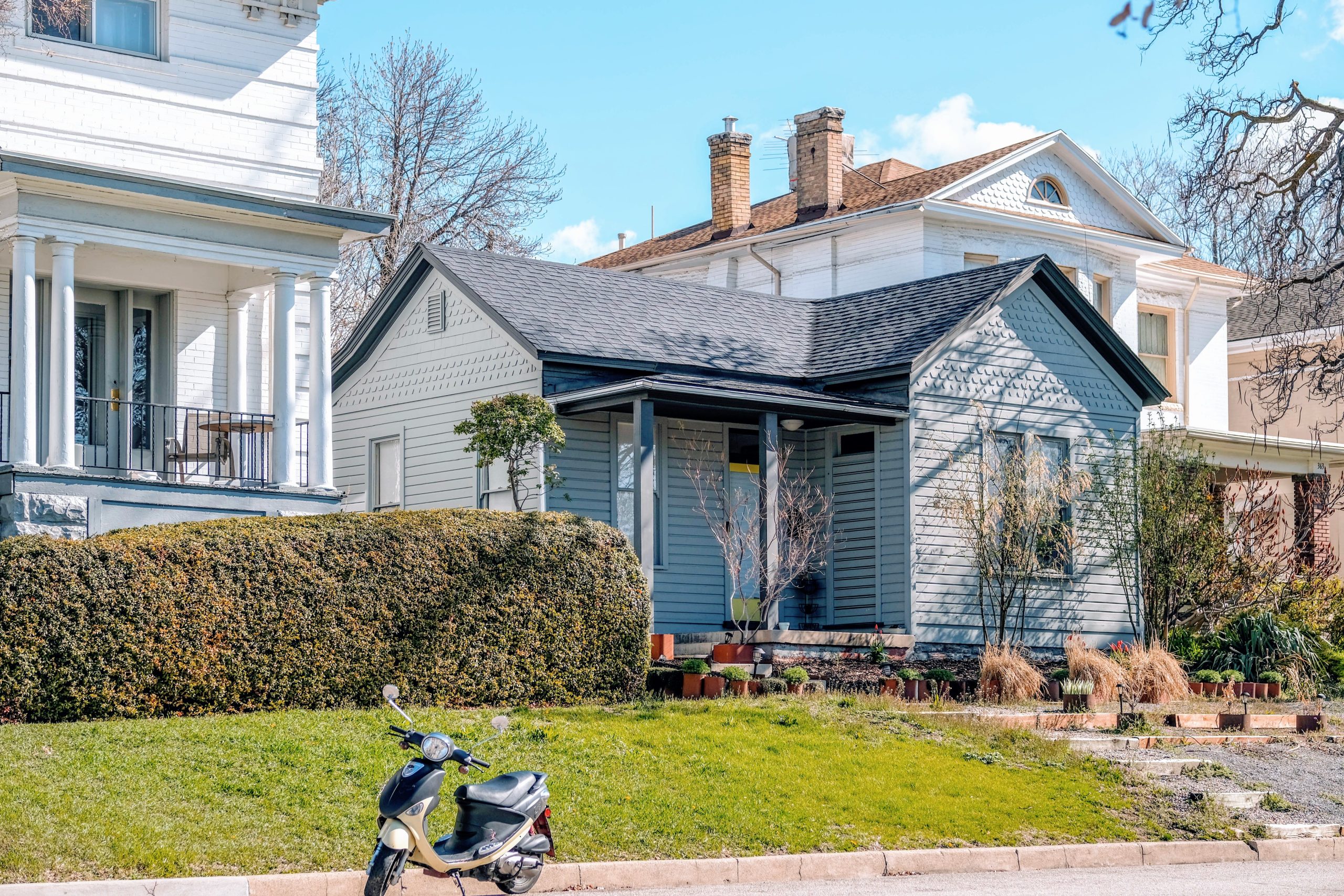 Photo of houses on a Salt Lake Street