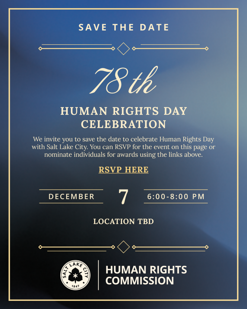 Human Rights Day 2026 Invitation